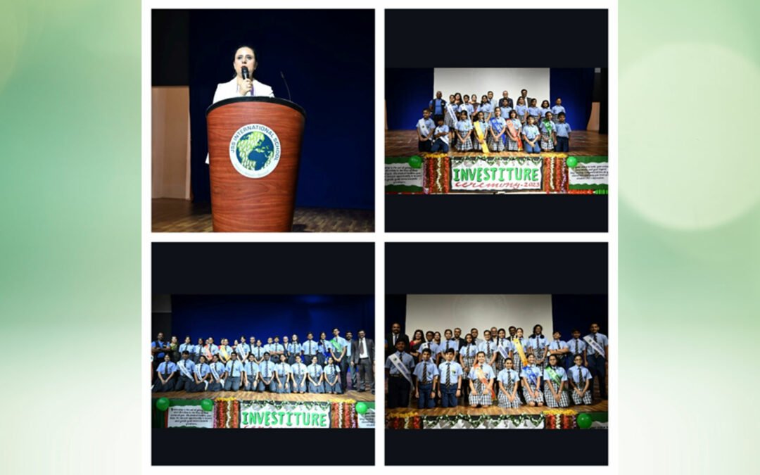 The investiture ceremony of JSS International School